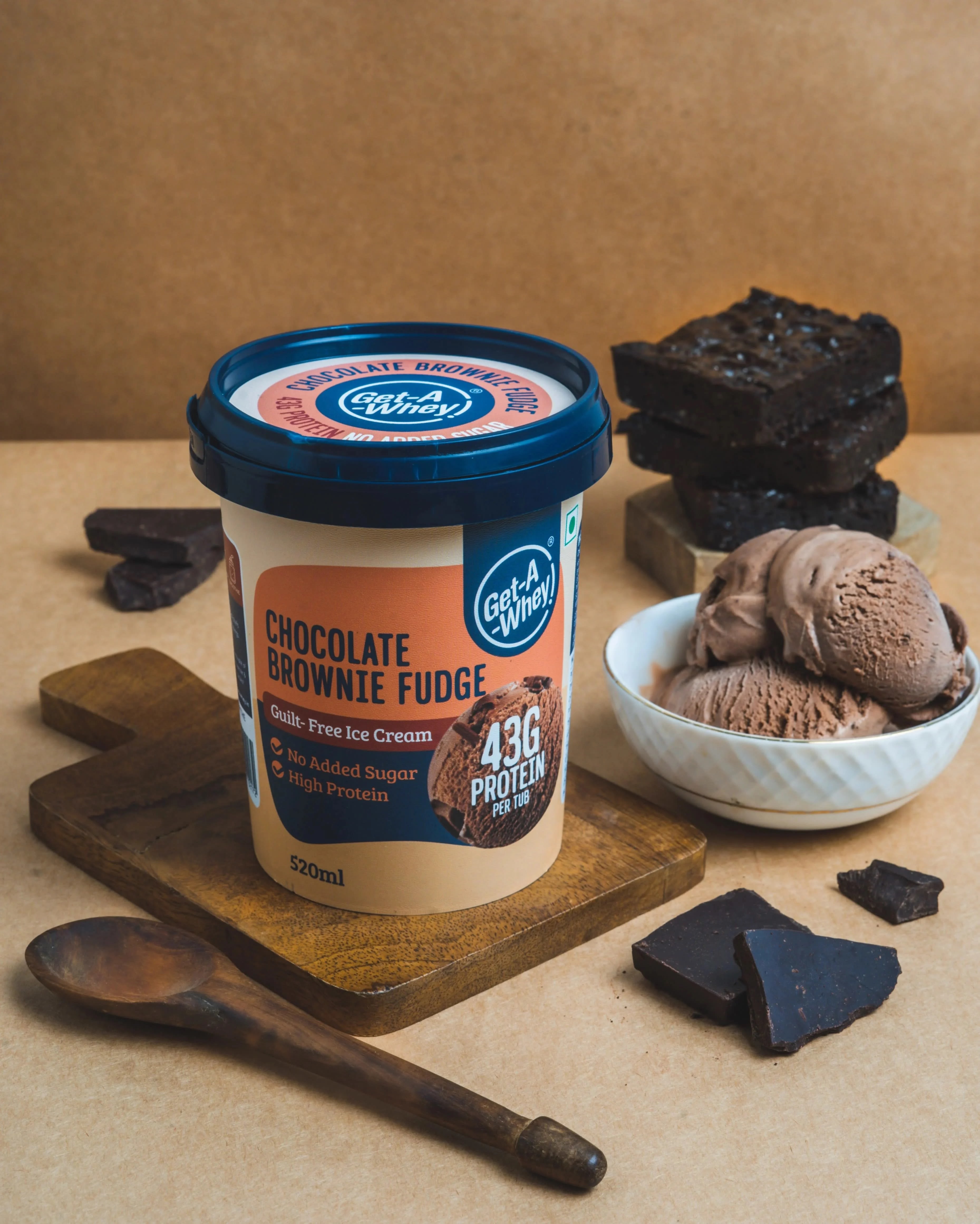 GetAWay - Healthy Ice Creams - Logo