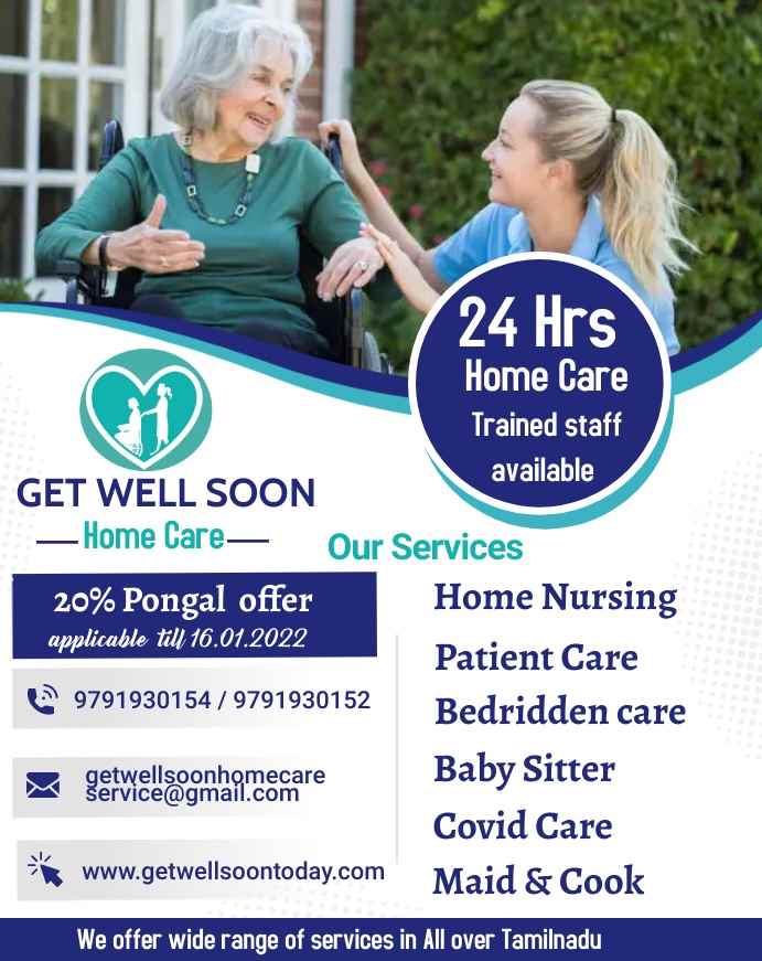 Get Well Soon Home Care - Cover photo