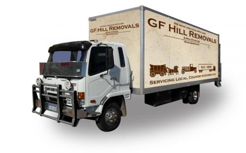 GF Hill Removals & Mini Storage - Logo