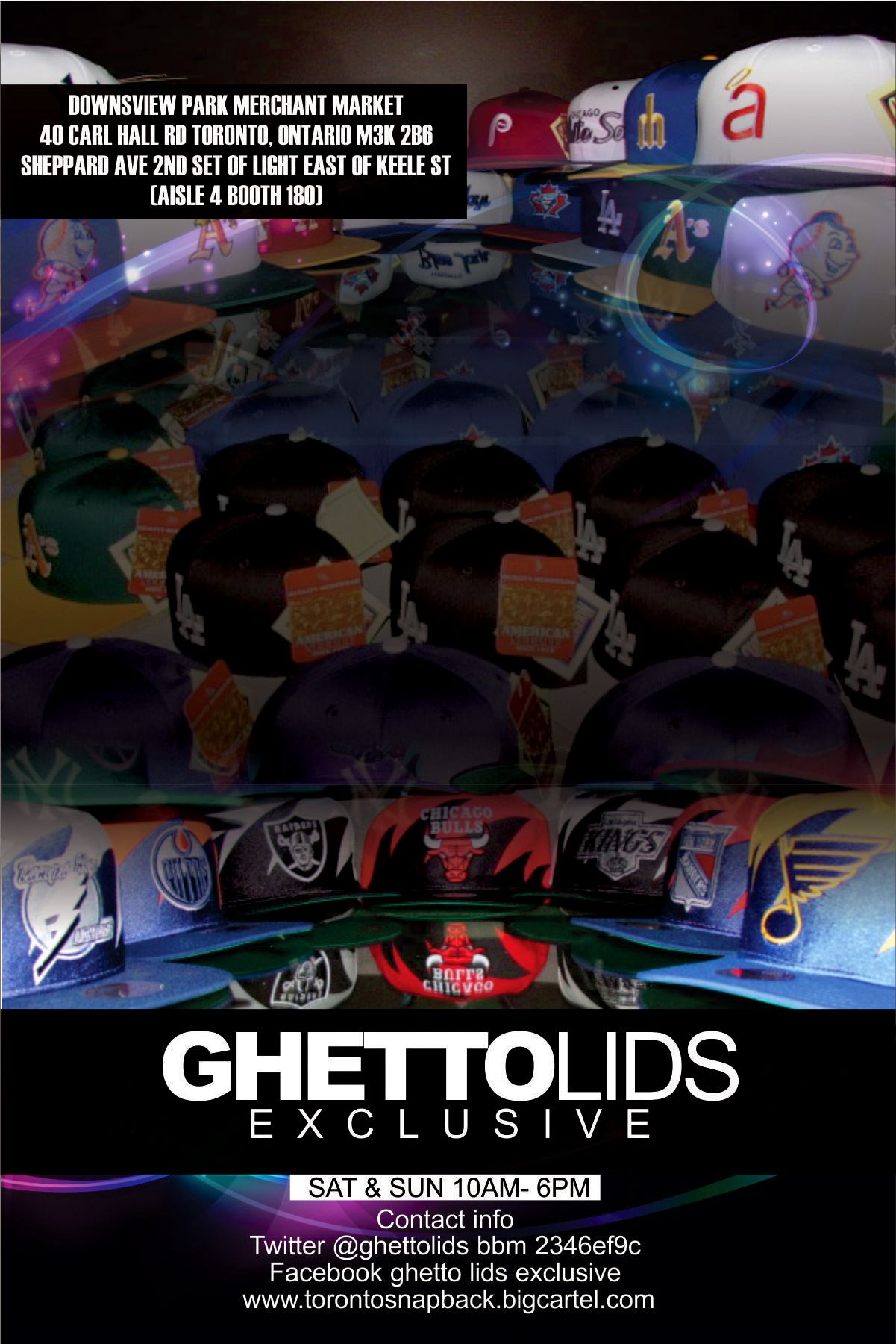 ghetto lids exclusive - Logo