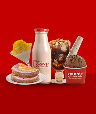Gianis - Ice Cream, Shakes & Sundaes - Logo