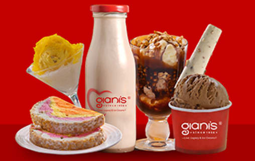 Gianis - Ice Cream, Shakes & Sundaes - Logo