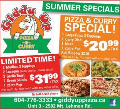 Giddyup Pizza N Curry - Cover photo