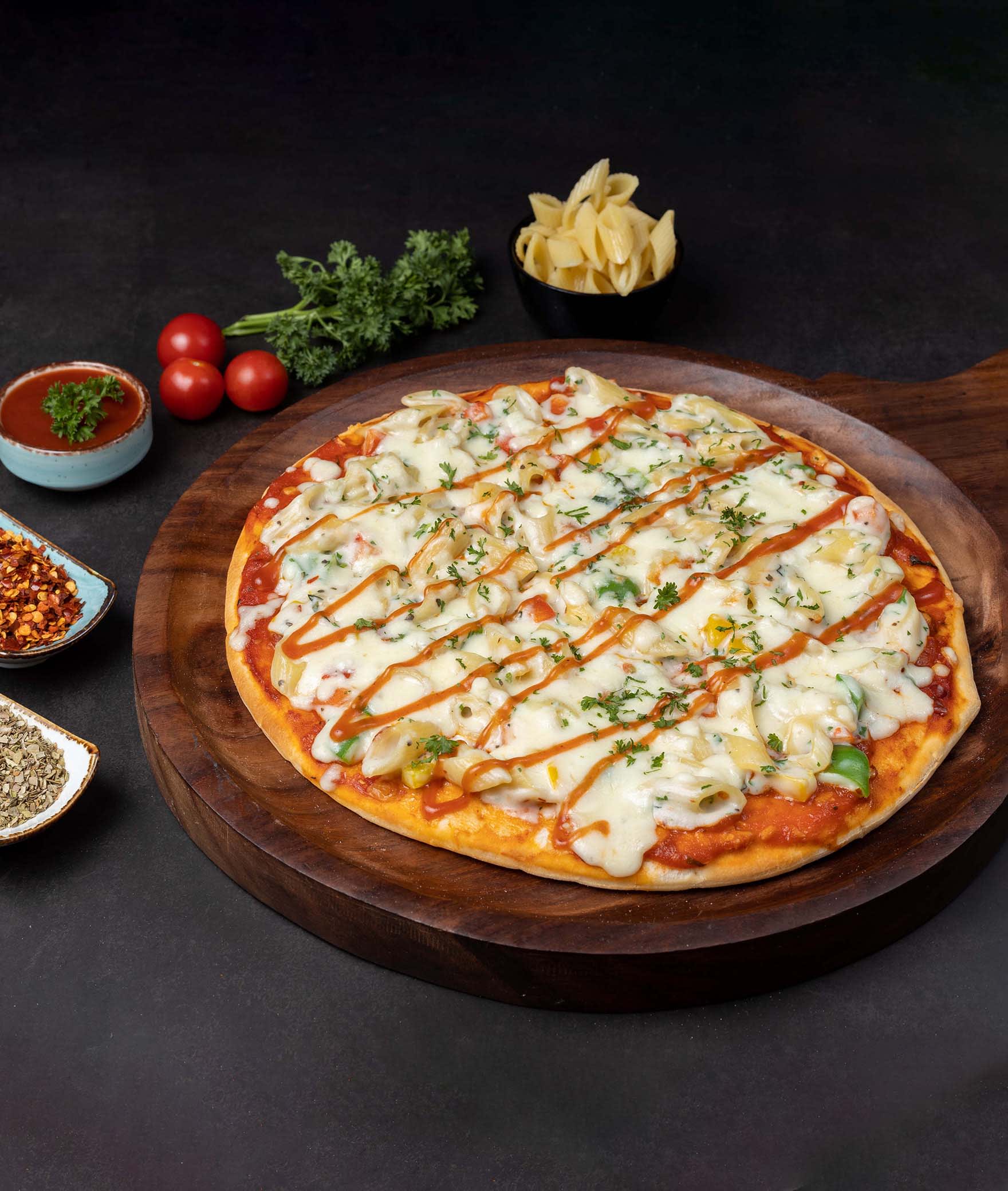 GladMad Pizza - Logo