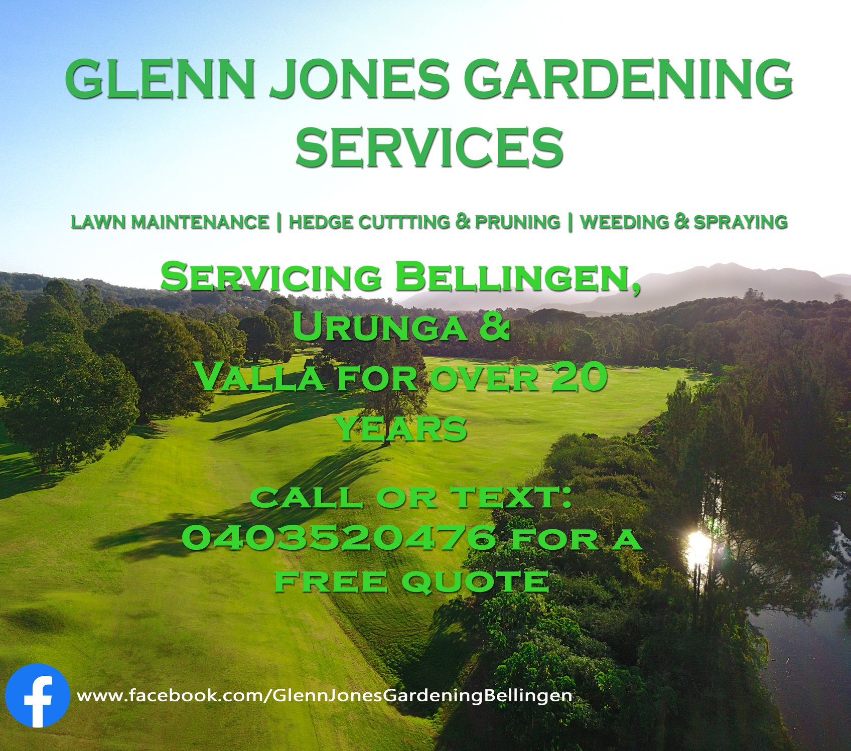 Glenn Jones Gardening Services - Logo