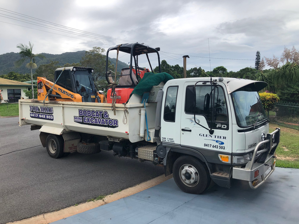 Glen Tier Bobcat & Truck Hire - Logo