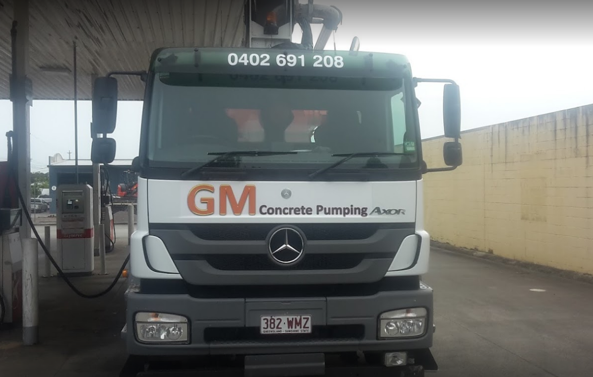 GM Concrete Pumping - Logo