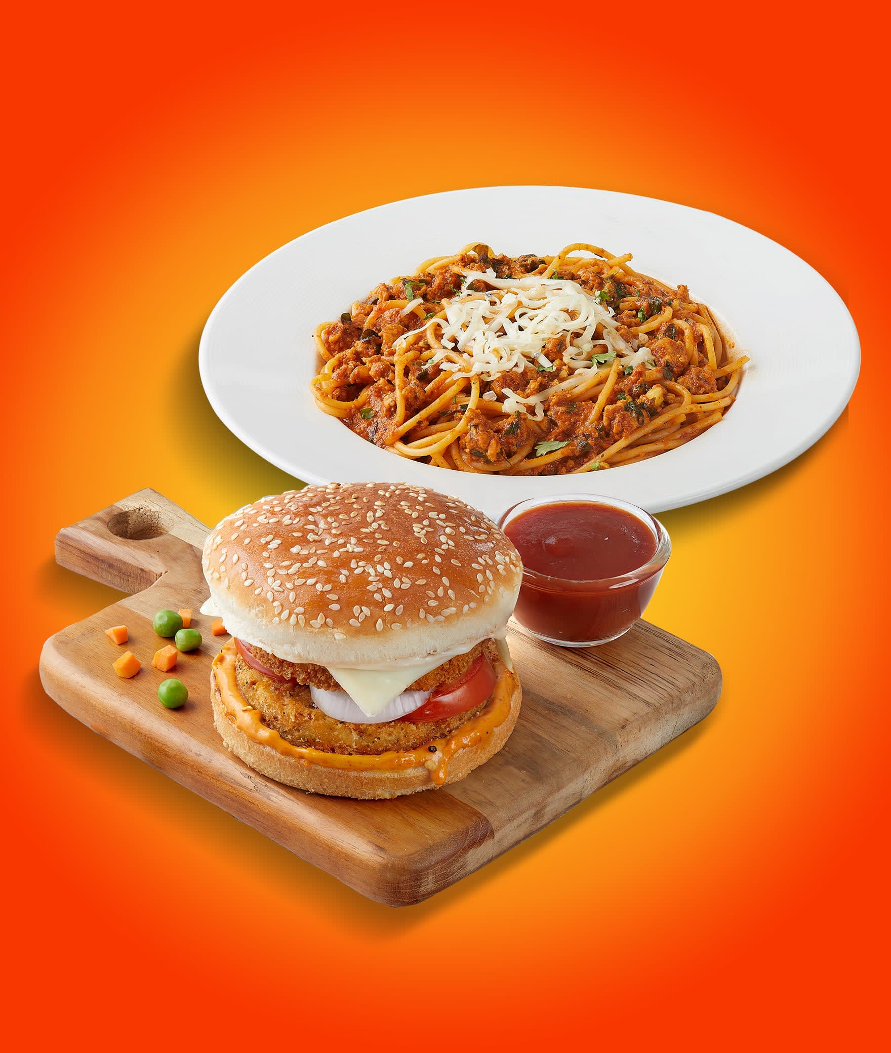 Gobble: Pasta & Burgers - Logo