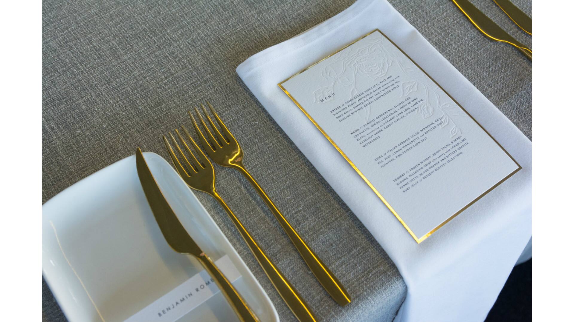 Gold Cutlery HIre Australia - Logo