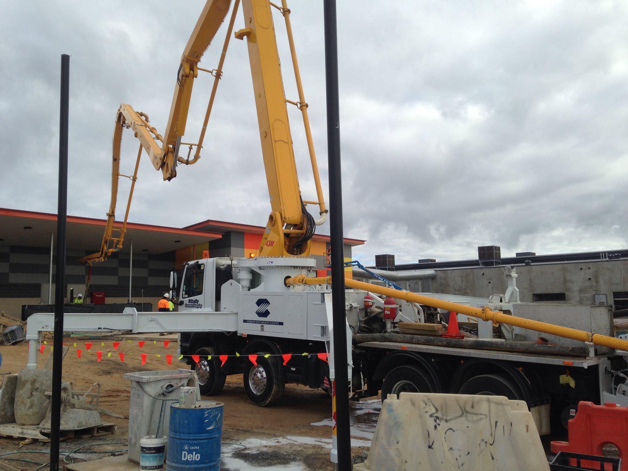 Golden City Concrete Pumping - Logo