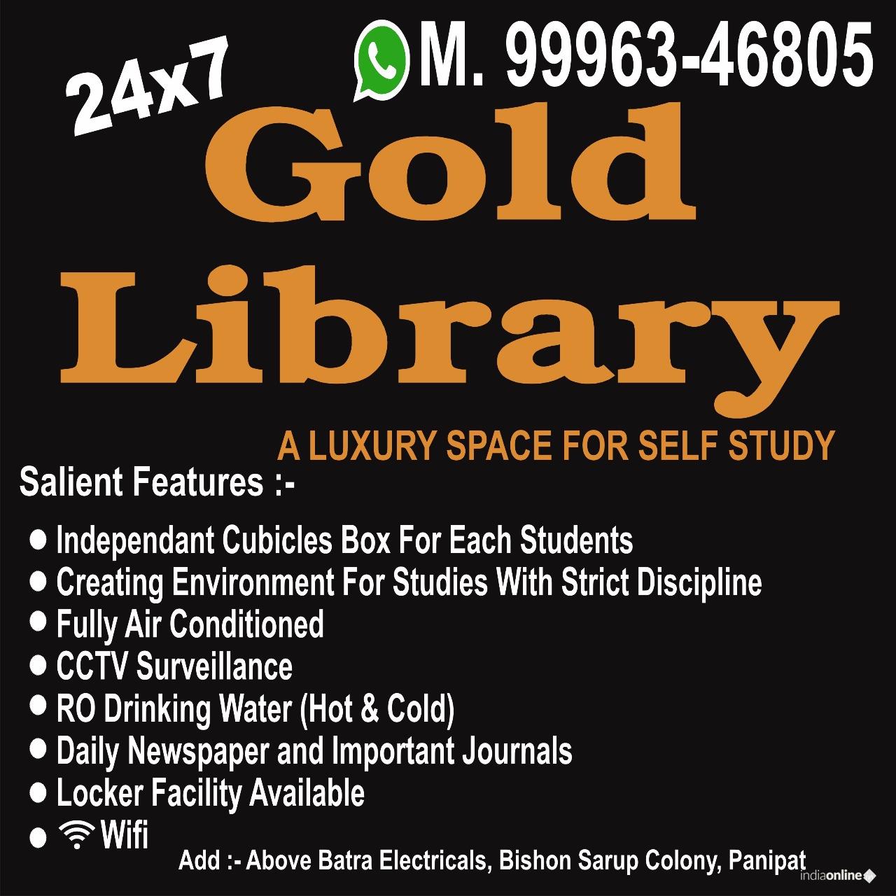 Gold Library - Cover photo
