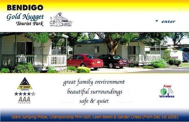 Gold Nugget Tourist Park - Logo