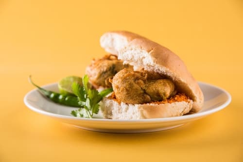 Goli Vada Pav And Pooja Snacks - Logo