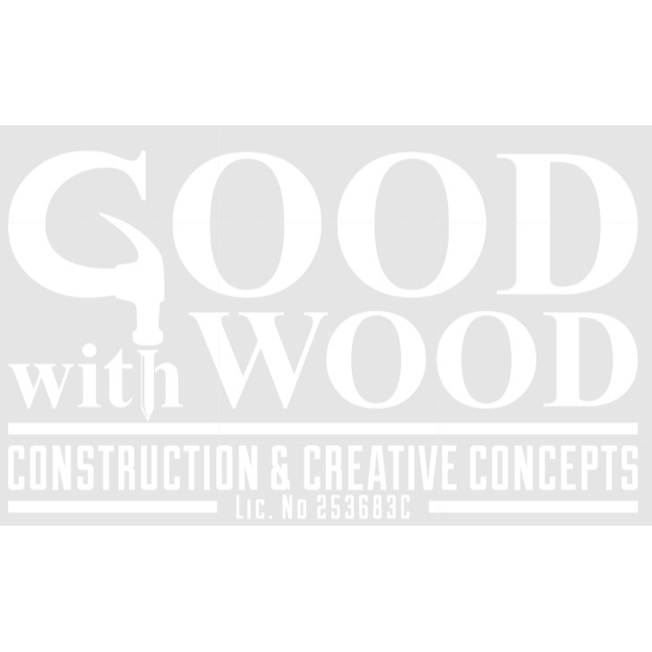 Good with Wood Construction & Creative Concepts - Logo