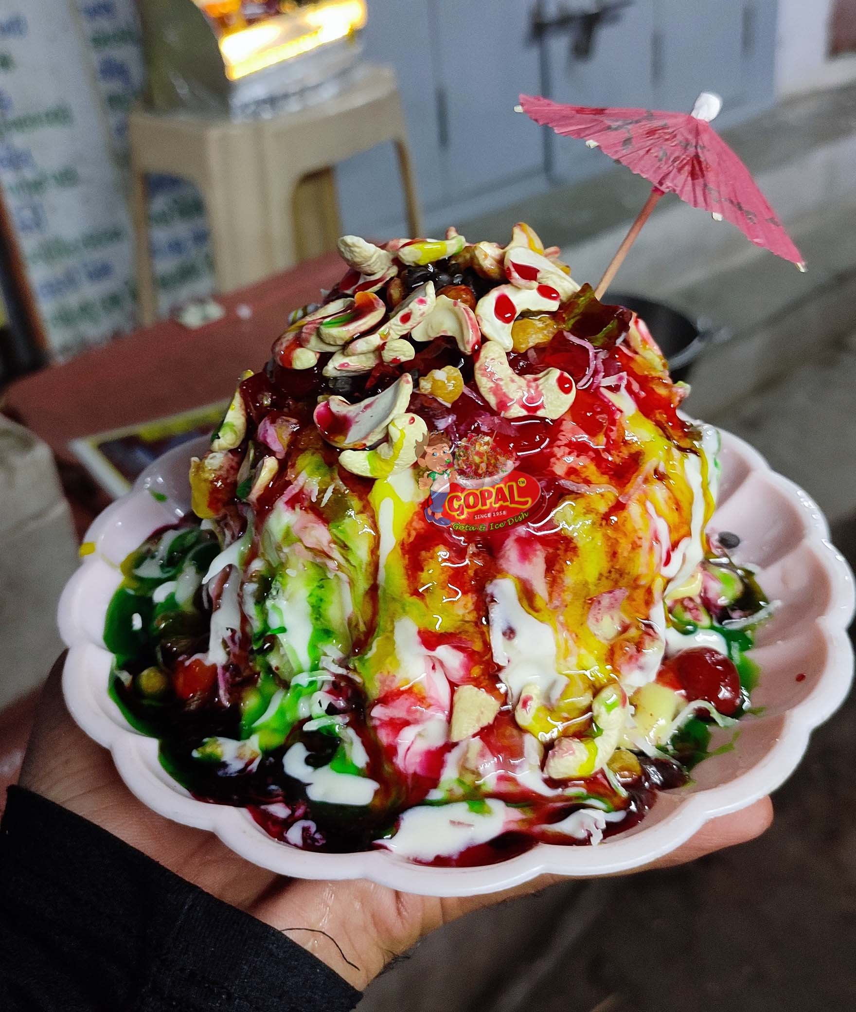 Gopal Gota And Ice dish - Logo