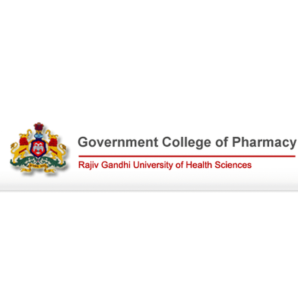 Government College of Pharmacy (GCP), Bangalore - Logo