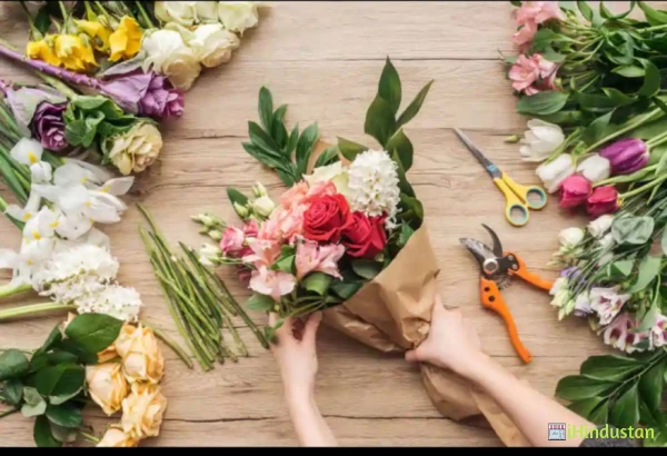 Govindam Flower Decorator - Logo