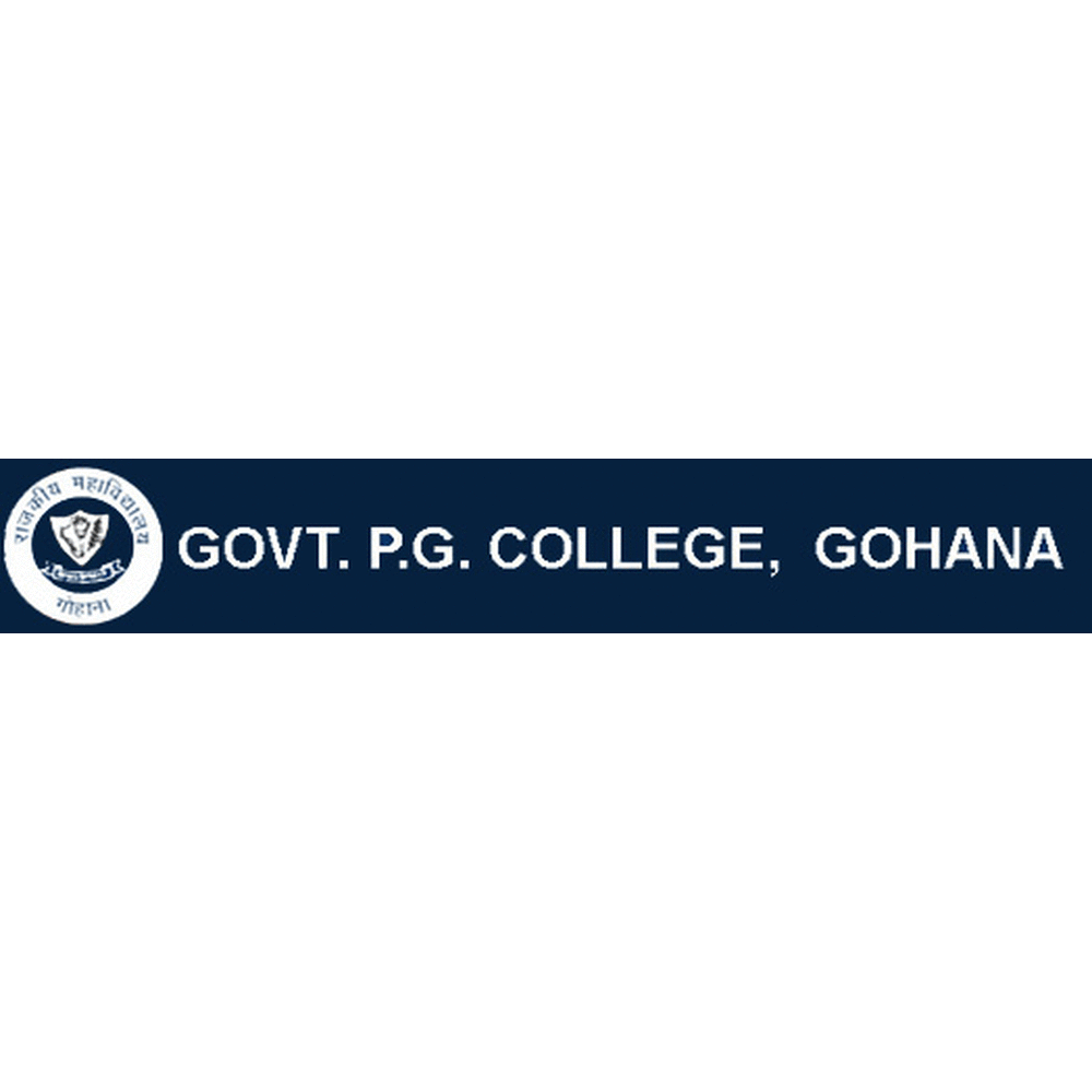 Govt. P.G. College Gohana - Logo