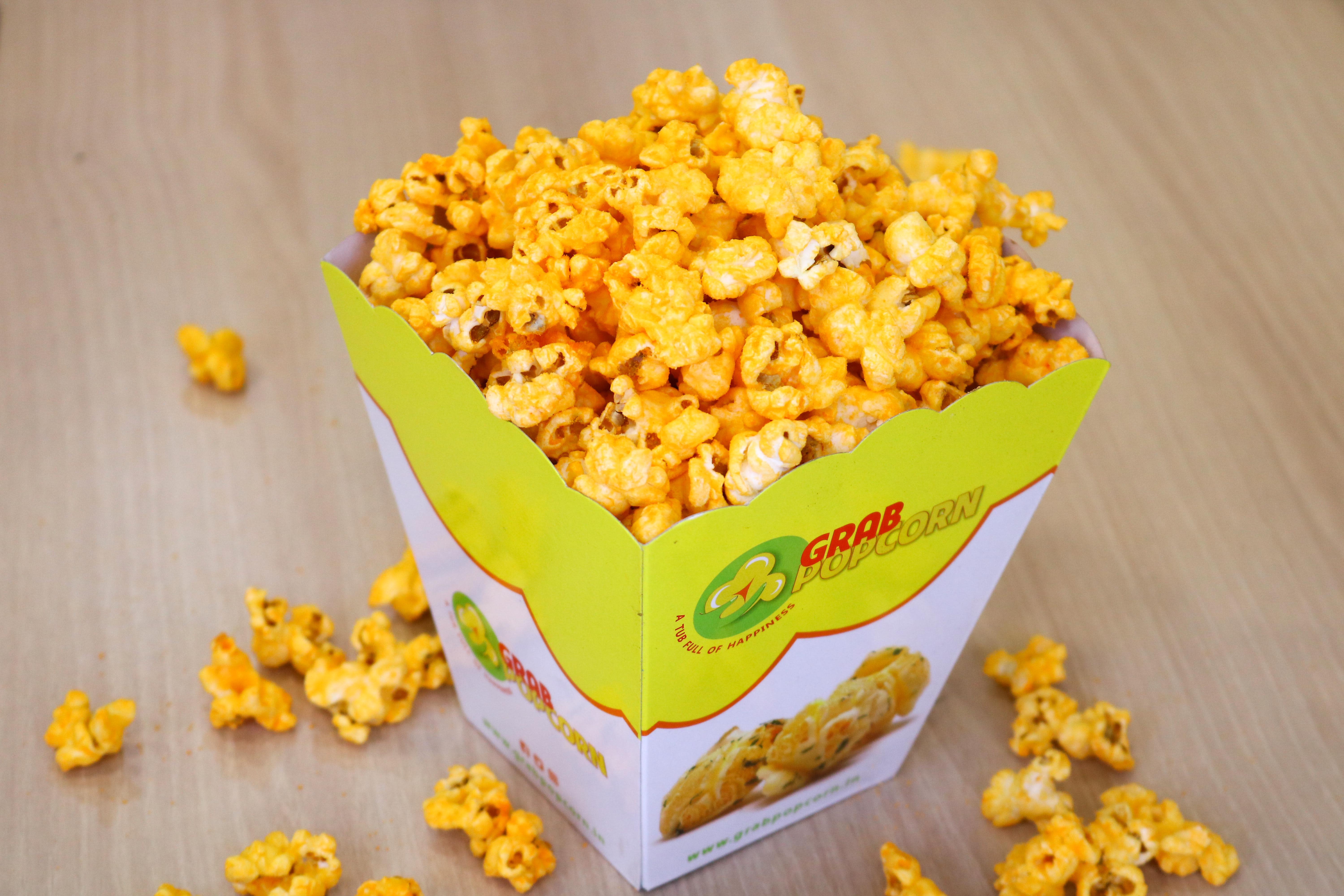 Grab Popcorn - Logo