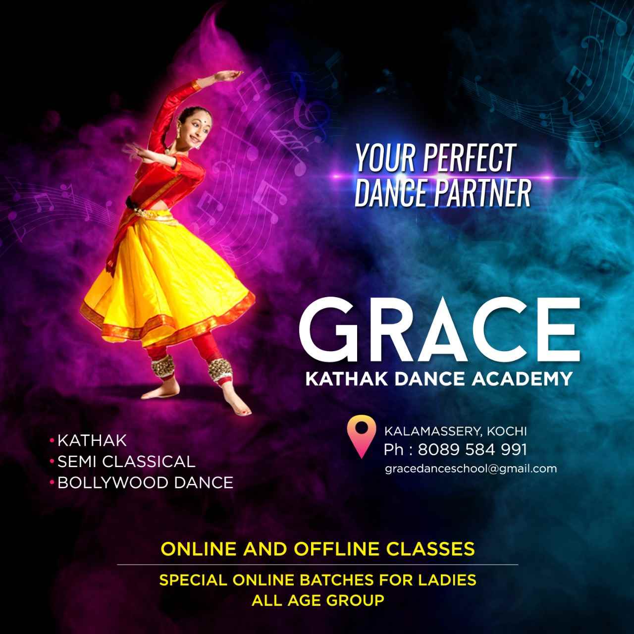 Grace Kathak Dance Academy - Cover photo