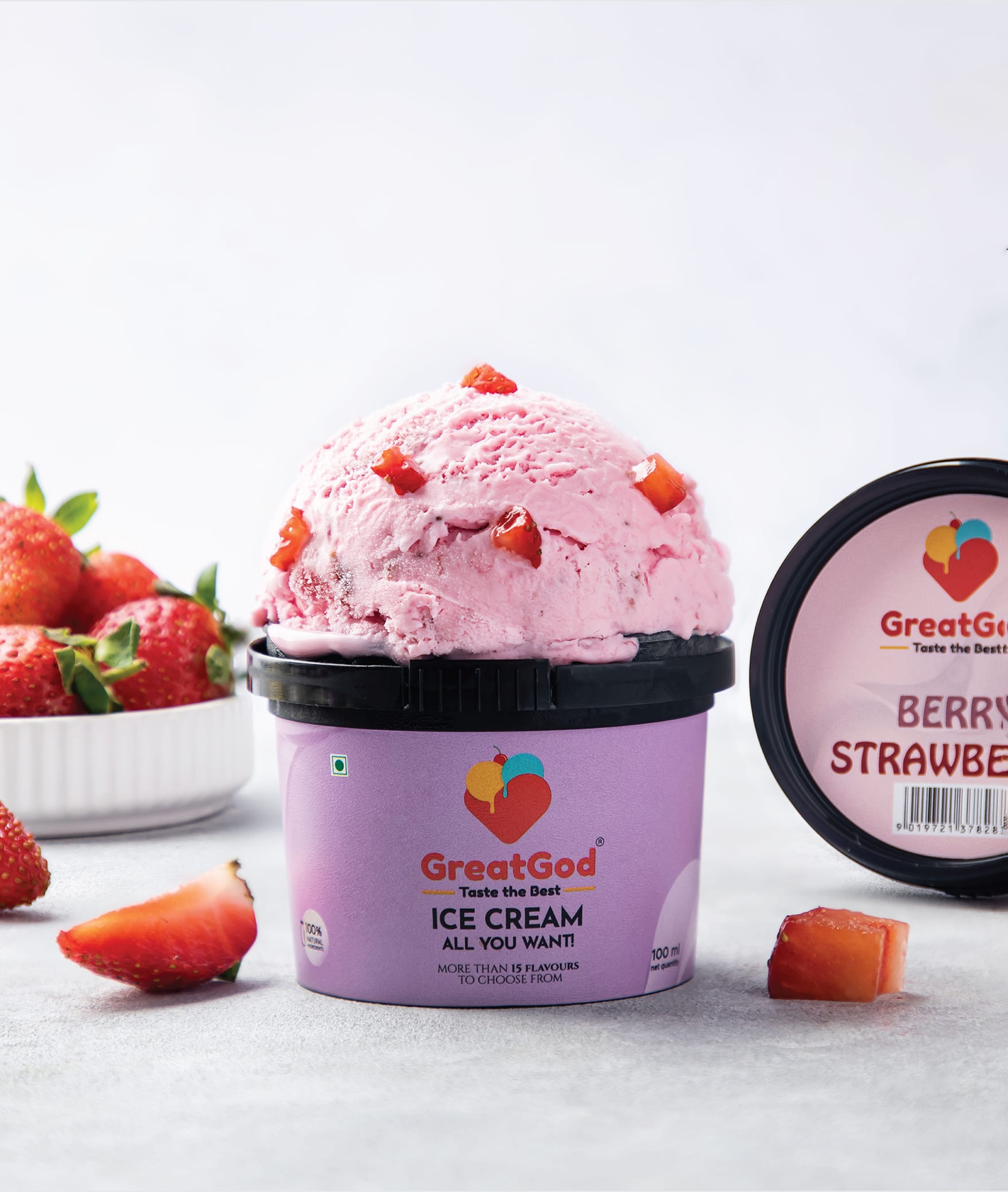 GreatGod Ice Cream - Logo