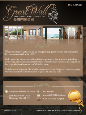 Great Wall Windows and Doors - Cover photo
