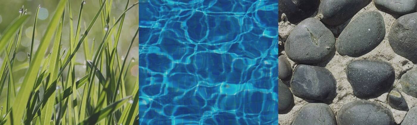 Green Garden Blue Pool - Cover photo