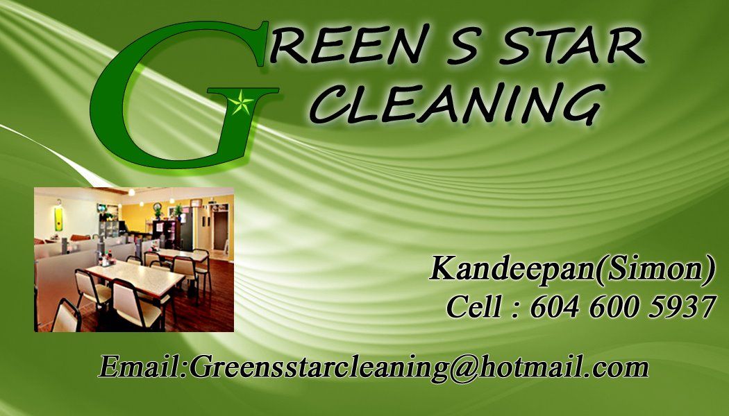 GREEN S STAR CLEANING - Logo