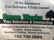 GreenWorks Tree Solutions and Contracting - Logo
