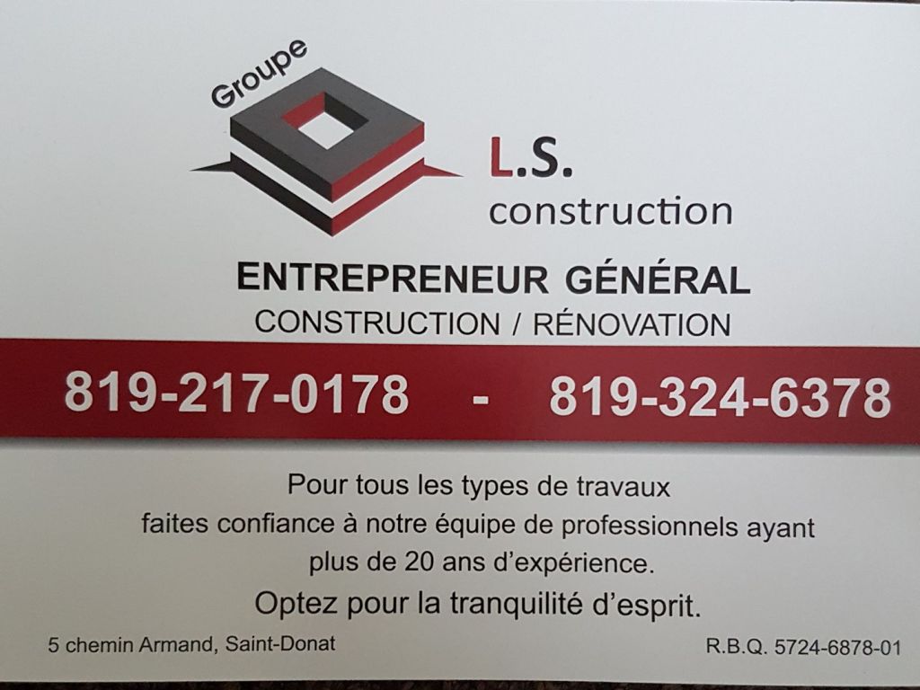 Groupe L.S. Construction - Cover photo