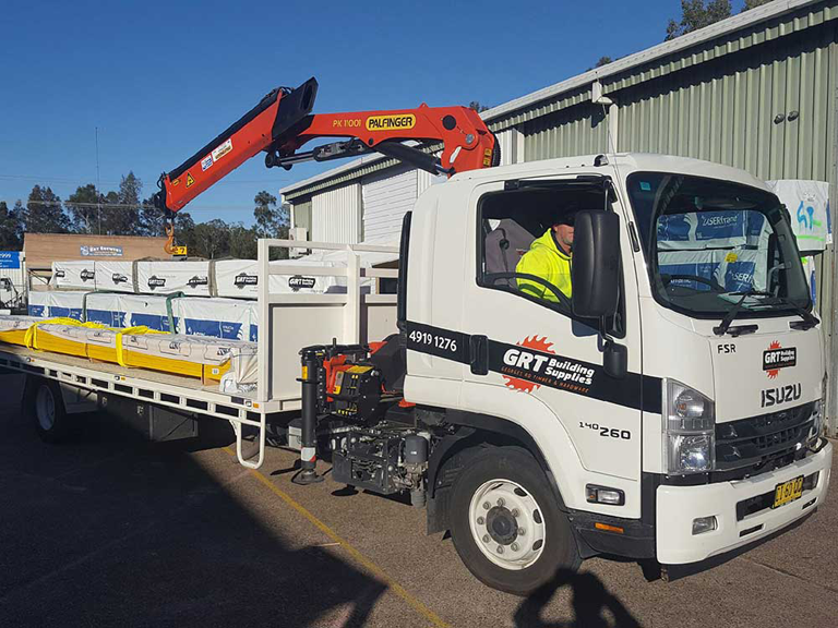 GRT Building Supplies - Logo