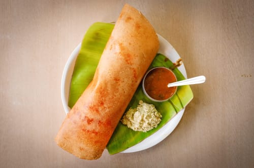 Gunjan Dosa Corner - Logo
