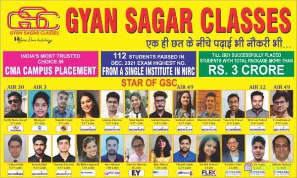 Gyan Sagar Classses - Best CMA Coaching in Jaipur - Logo