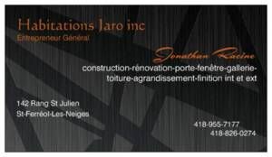 Habitations Jaro Inc - Logo
