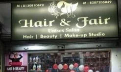 Hair & fair unisex salon - Logo