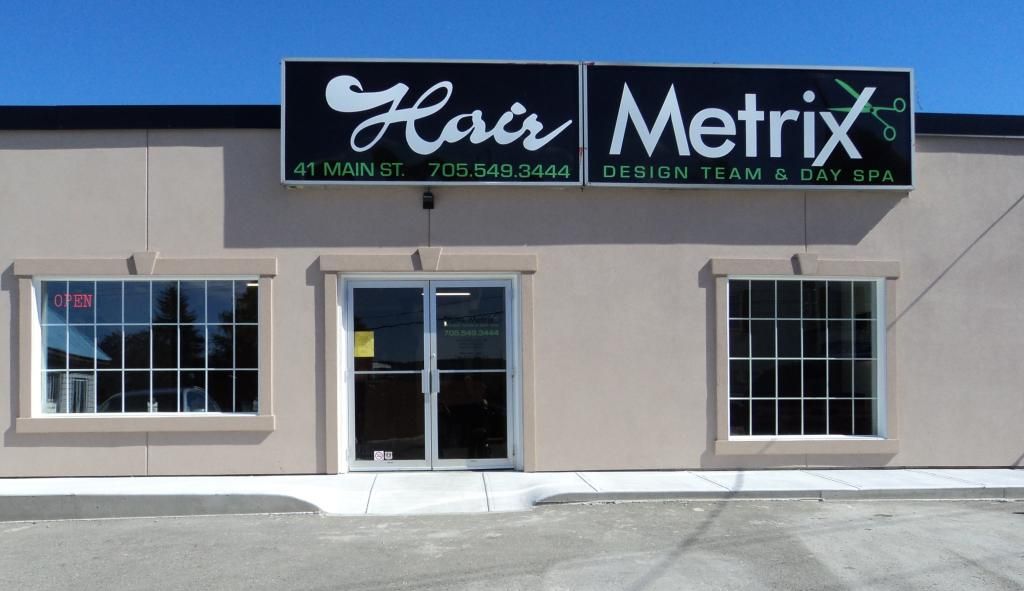 Hair Metrix Design Team and Day Spa - Logo