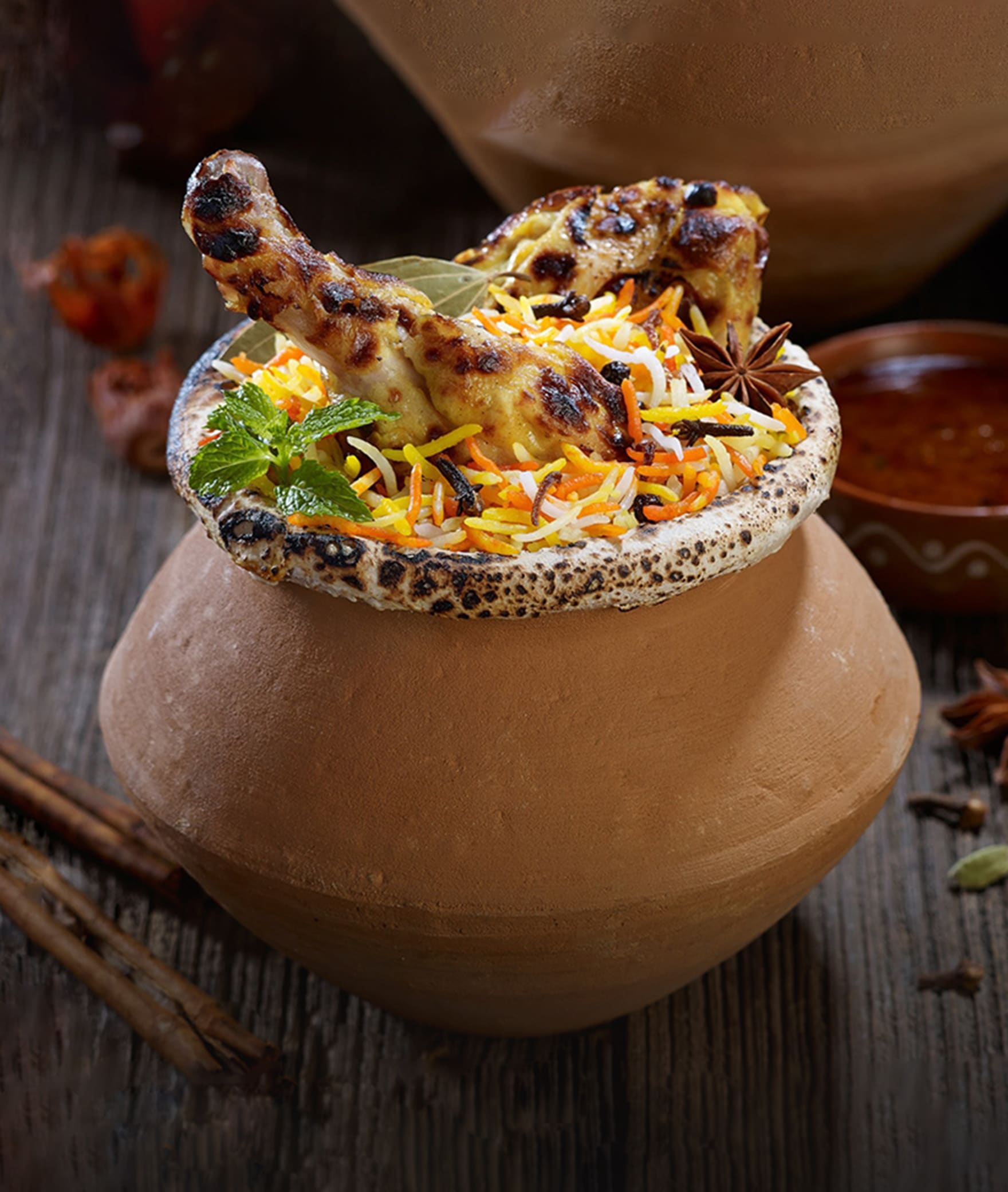 HAJI TAJ BIRIYANI - Logo