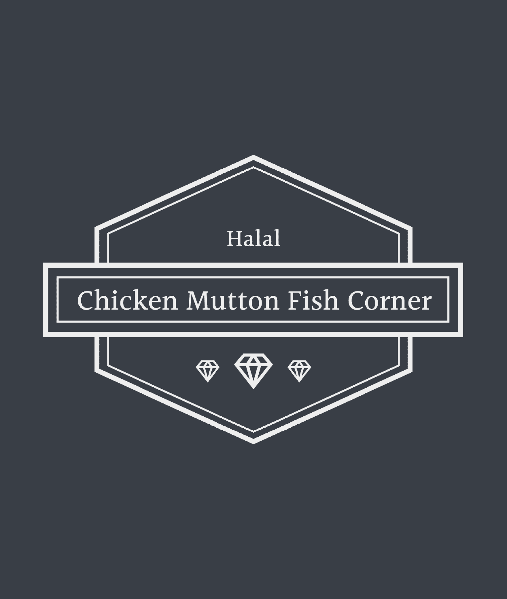 Halal Chicken Mutton Fish Corner - Logo