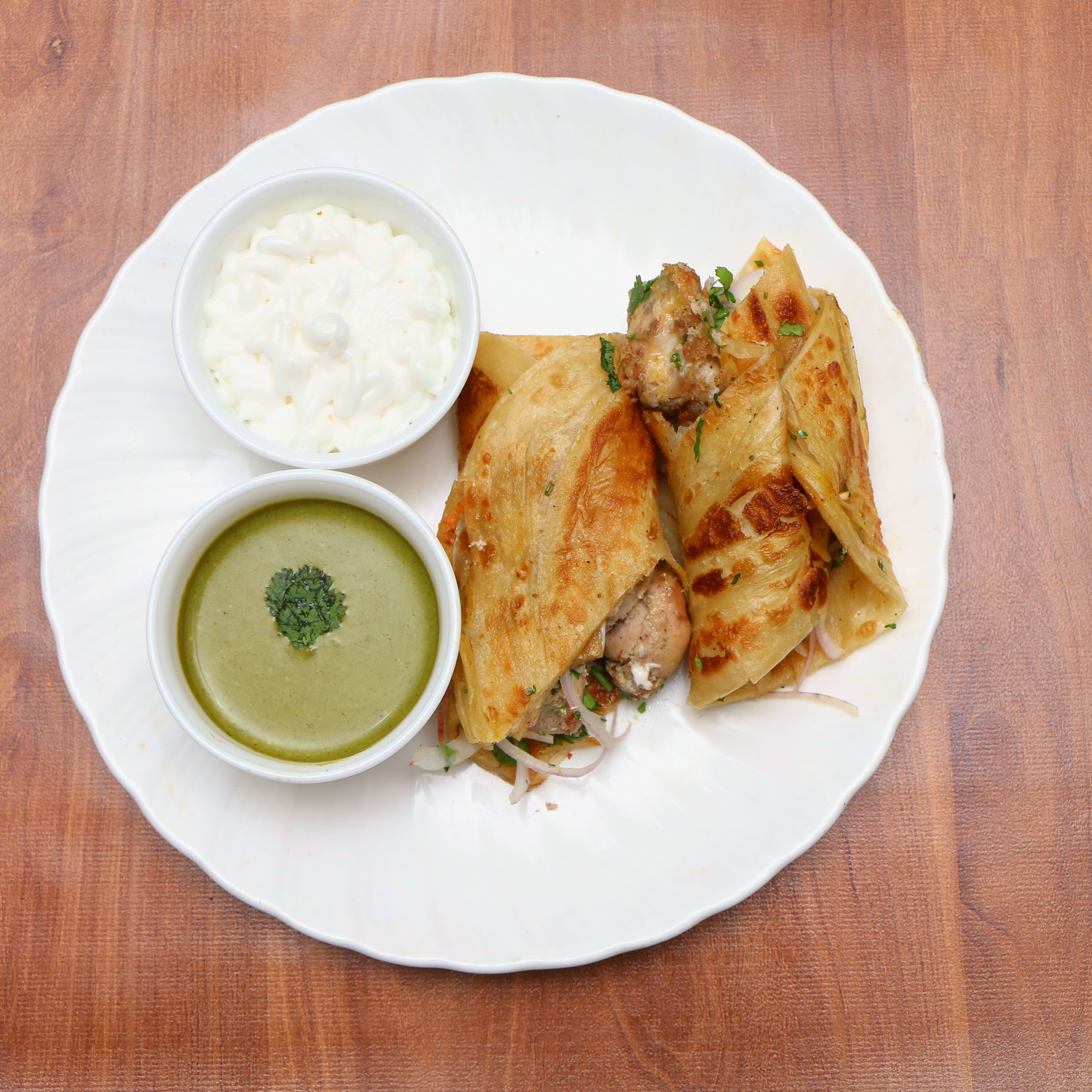 Hangout Kathi Rolls - Logo