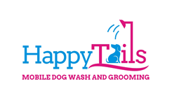 Happy Tails Mobile Dog Wash & Grooming - Logo