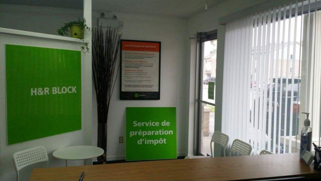 H &a; R Block, Ile-Perrot - Logo