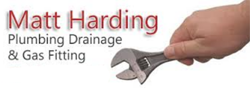 Harding Matt Plumbing Drainage & Gas Fitting - Logo