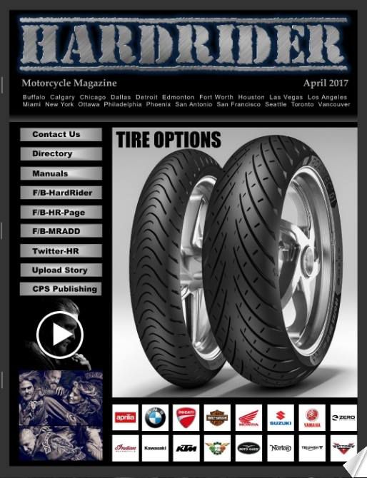 HardRider Motorcycle Magazine - Logo