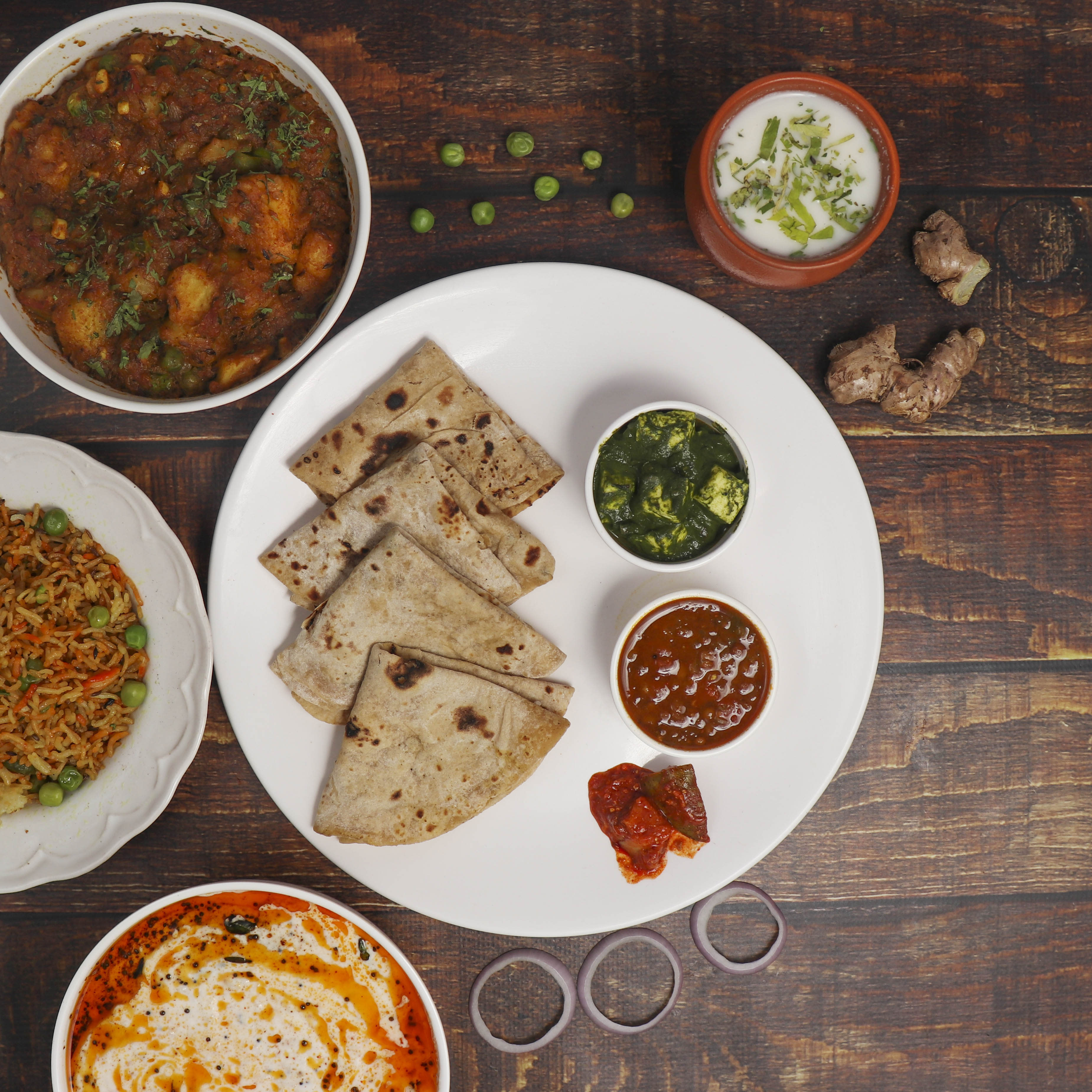 Harsh Thali and Parathas - Mom Makes, Son Sells - Logo