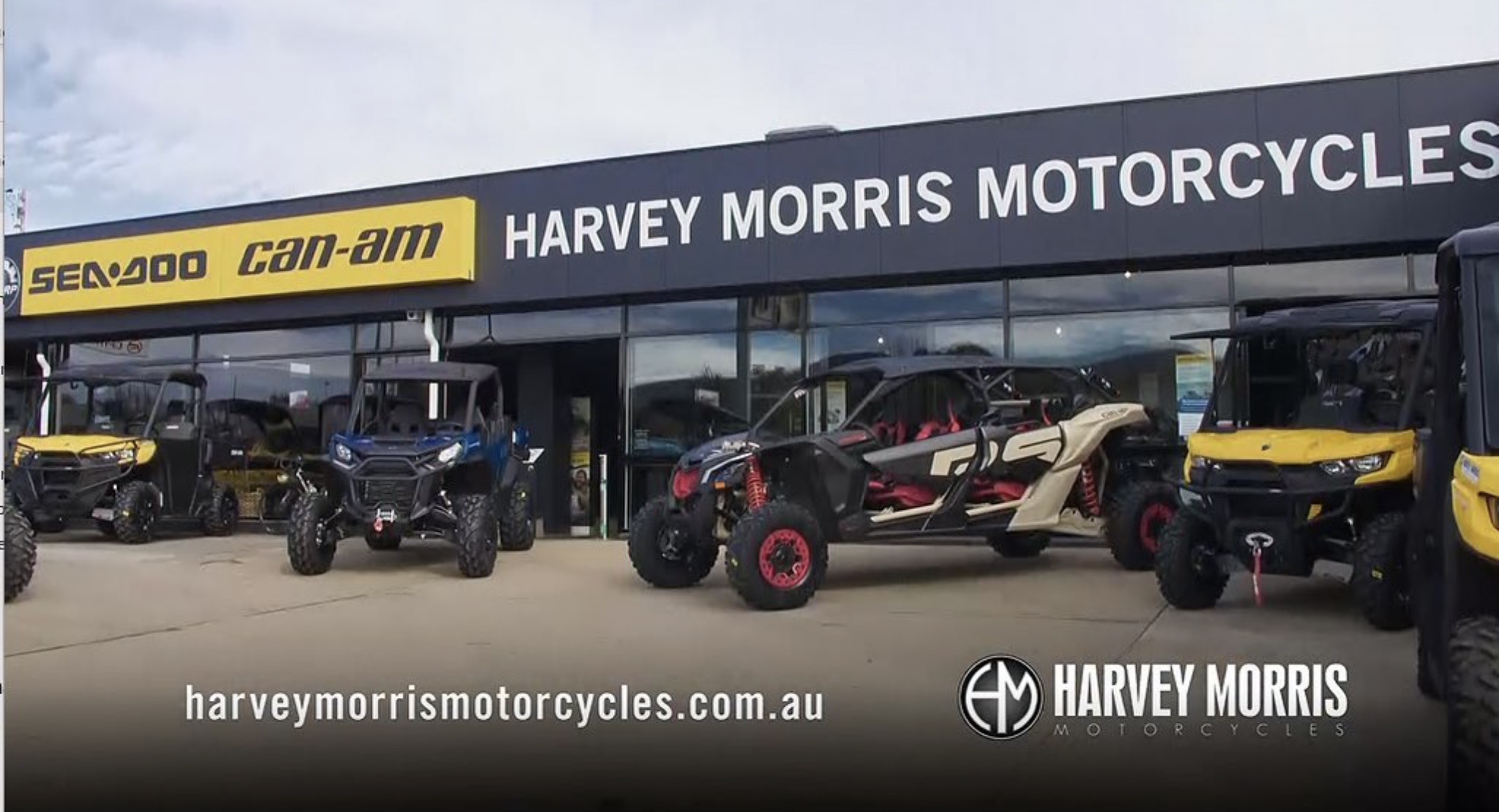Harvey Morris Motorcycles Sales & Repairs - Logo