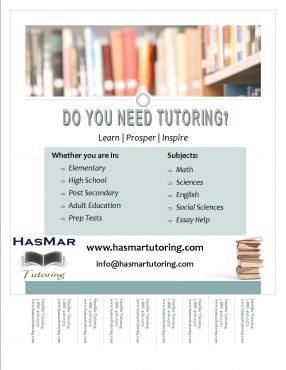 Hasmar Tutoring - Logo