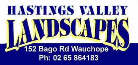 Hastings Valley Landscapes - Logo