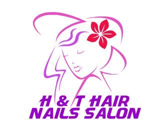 H &a; T Hair Nails Salon - Logo