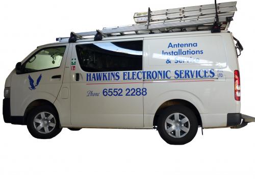 Hawkins Electronic Services - Logo
