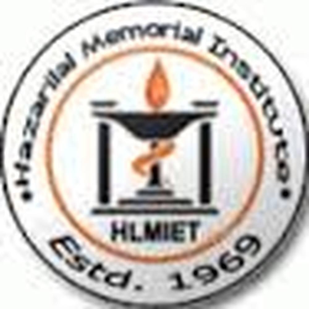 Hazarilal Memorial Institute of Education and Technology (HMIET) - Logo